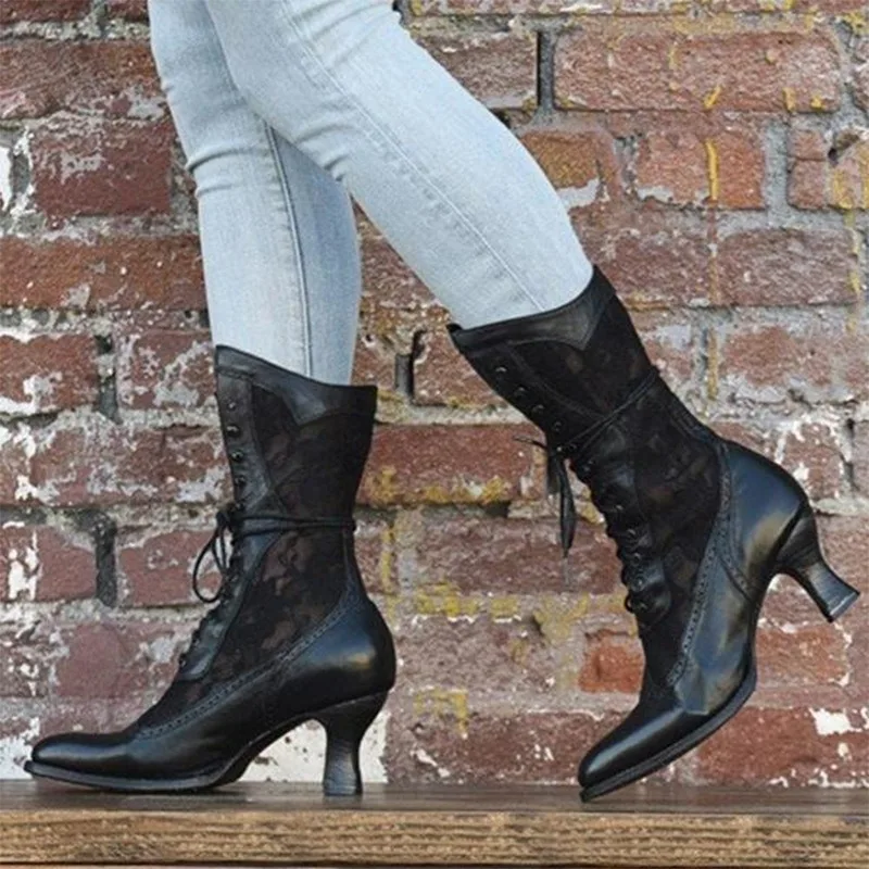 Elisvienne – Vintage Enkellaarzen met Tijdloze Stijl en Comfort voor Elke Dag