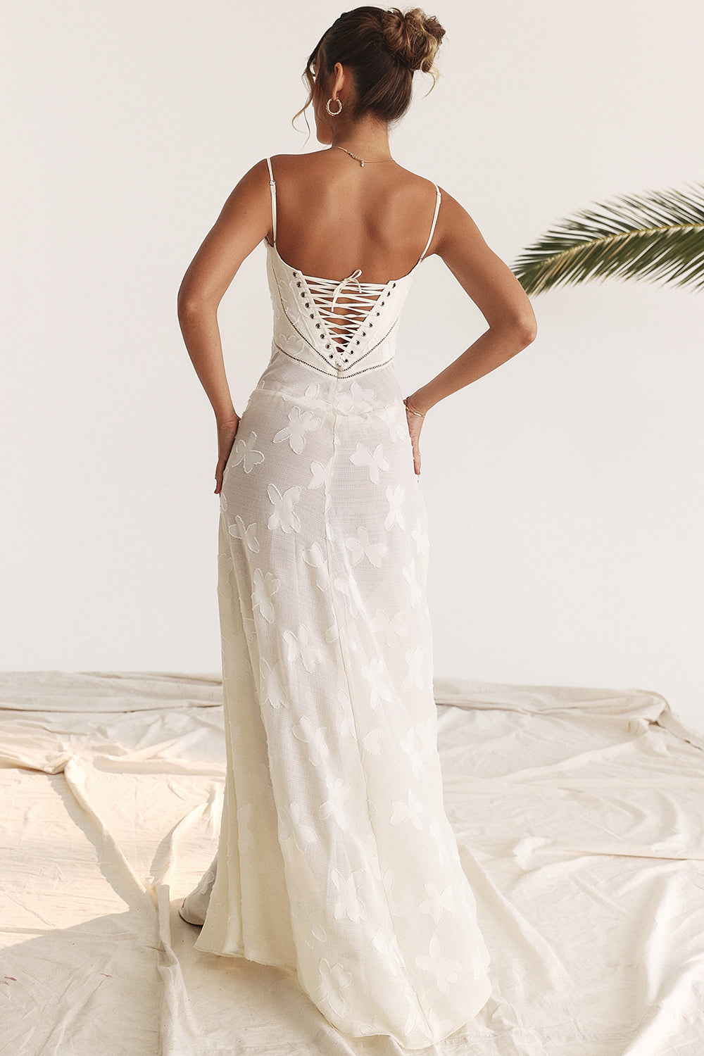Seraphina - Stijlvolle Maxi Jurk van Luxe Viscose met Verfijnde Details