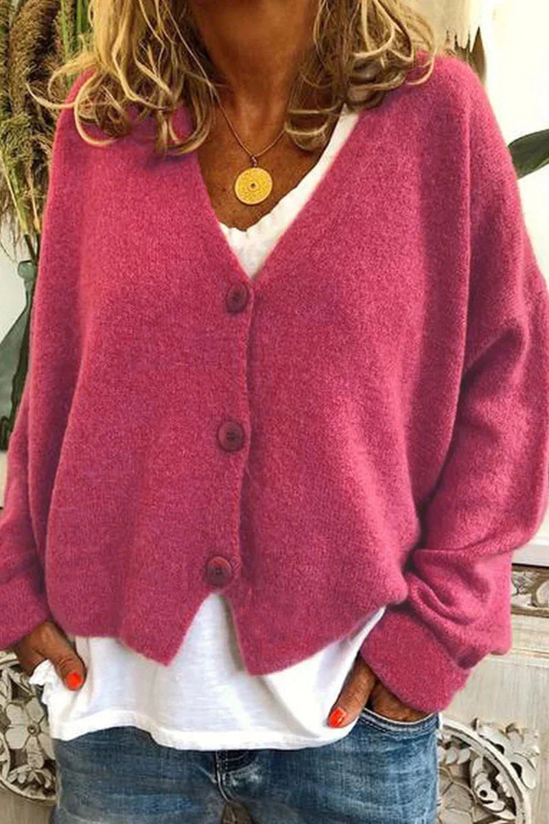 Vianne Gebreide Cardigan – Tijdloze Klasse met Ultiem Comfort