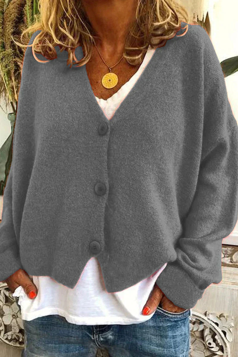 Vianne Gebreide Cardigan – Tijdloze Klasse met Ultiem Comfort