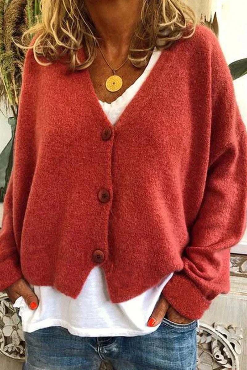 Vianne Gebreide Cardigan – Tijdloze Klasse met Ultiem Comfort