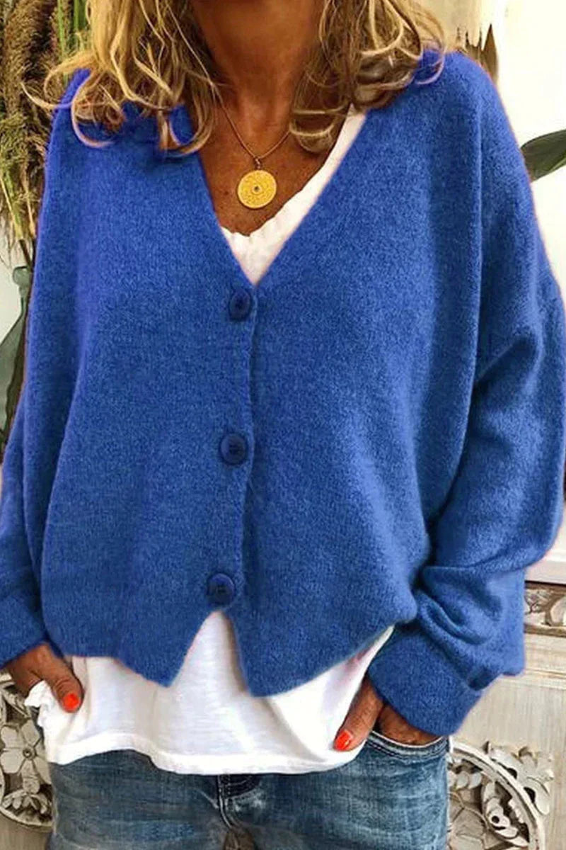 Vianne Gebreide Cardigan – Tijdloze Klasse met Ultiem Comfort
