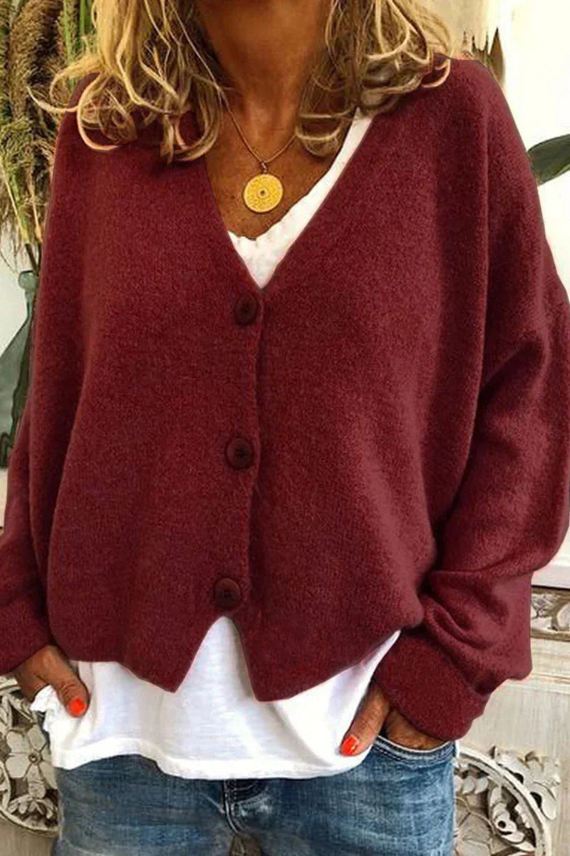 Vianne Gebreide Cardigan – Tijdloze Klasse met Ultiem Comfort