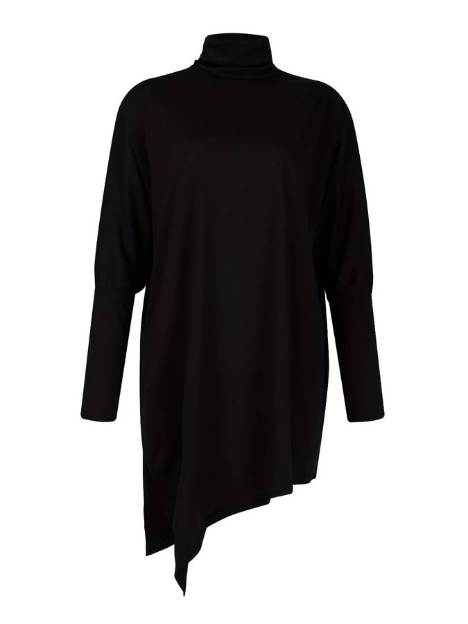 Amara Long Knit Turtleneck – Elegantie in Eenvoud