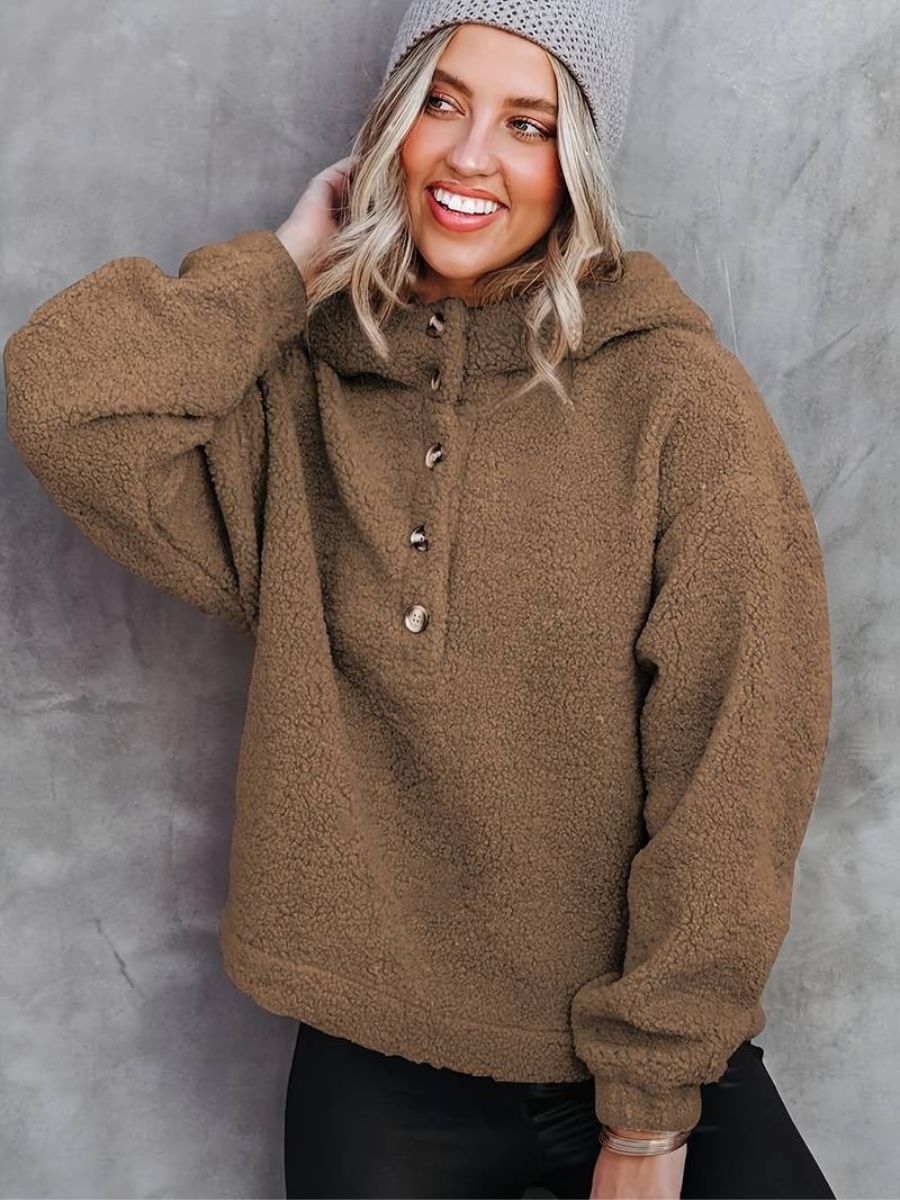 Nivara Hoodie – Zachte Trui met Luxe Details