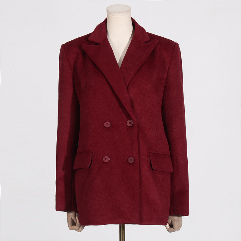 Alenya Wollen Damesjas met Ceintuur – Tijdloze Elegantie & Luxe Warmte