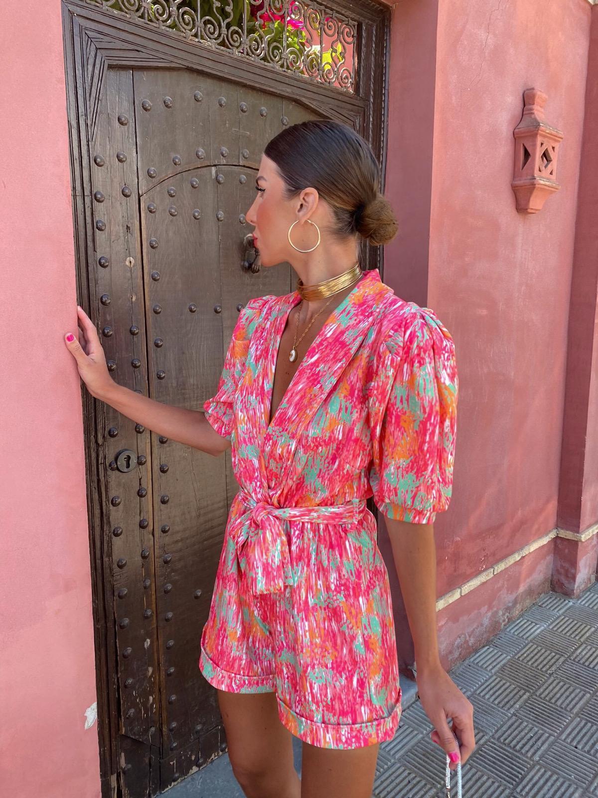 Marisca - Stijlvolle en Comfortabele Playsuit voor een Speelse en Opvallende Look