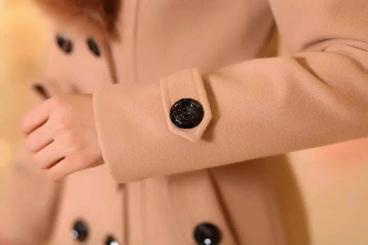 Marisol Winter Coat – Oversized Damesjas met Tijdloze Warmte en Elegantie