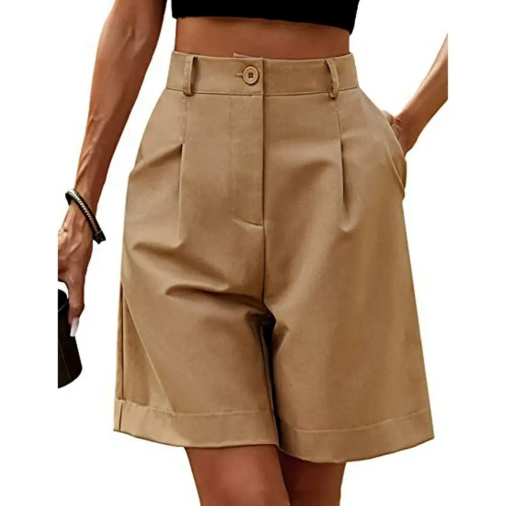 Dames zomer shorts met elastische taille – lichtgewicht en ademend