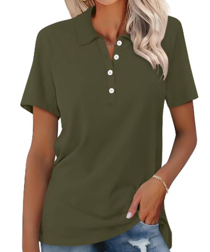 Noelia – Klassiek dames poloshirt met ademende pasvorm en tijdloze stijl