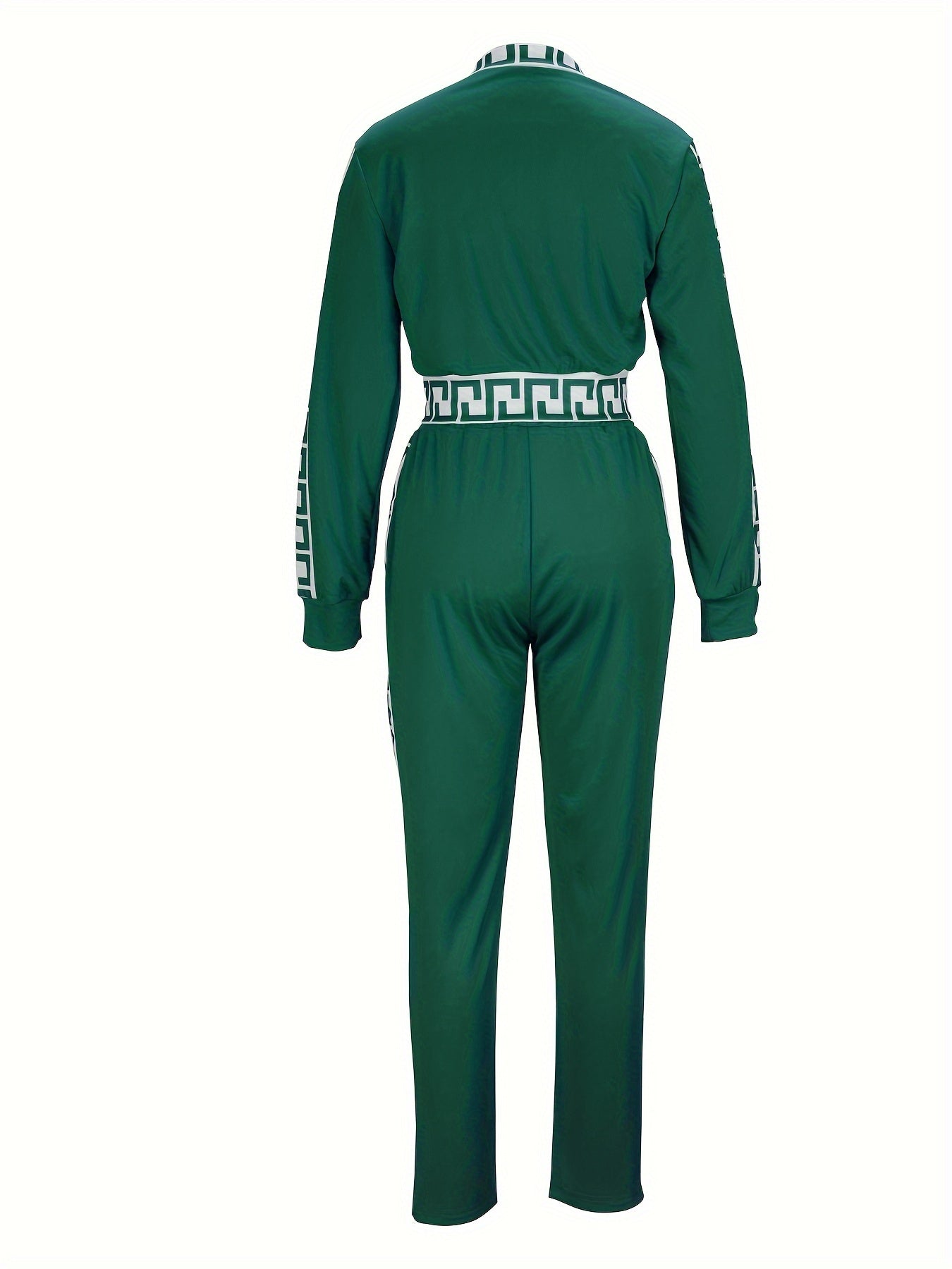 Noelle Set – Moderne Tweedelige Set met Subtiele Printdetails