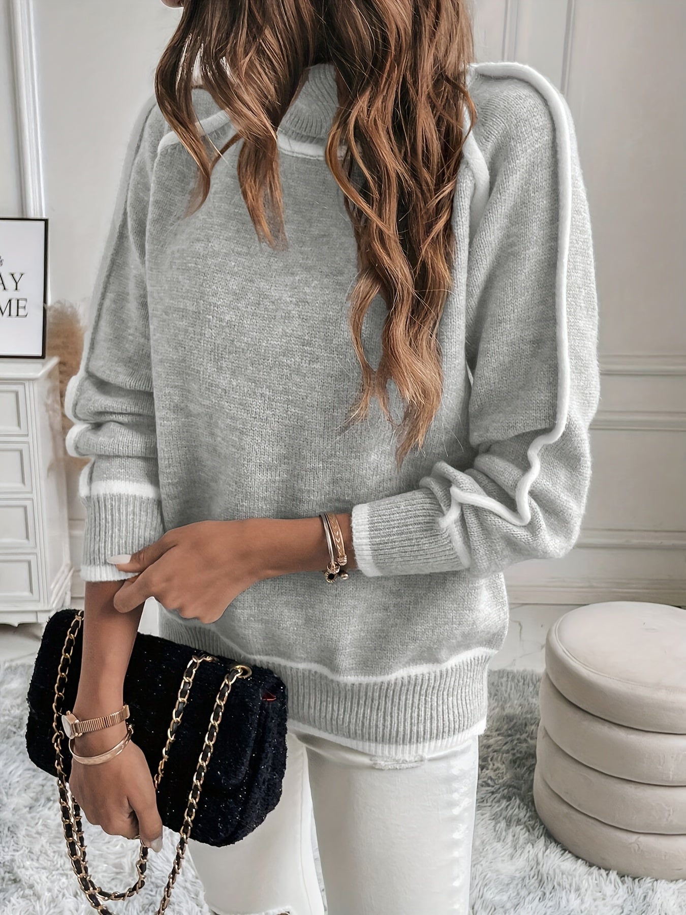 Elara Coltrui met Contrasterende Afwerking – Warm, Stijlvol & Comfortabel