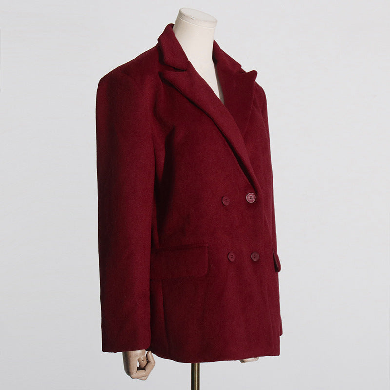 Alenya Wollen Damesjas met Ceintuur – Tijdloze Elegantie & Luxe Warmte
