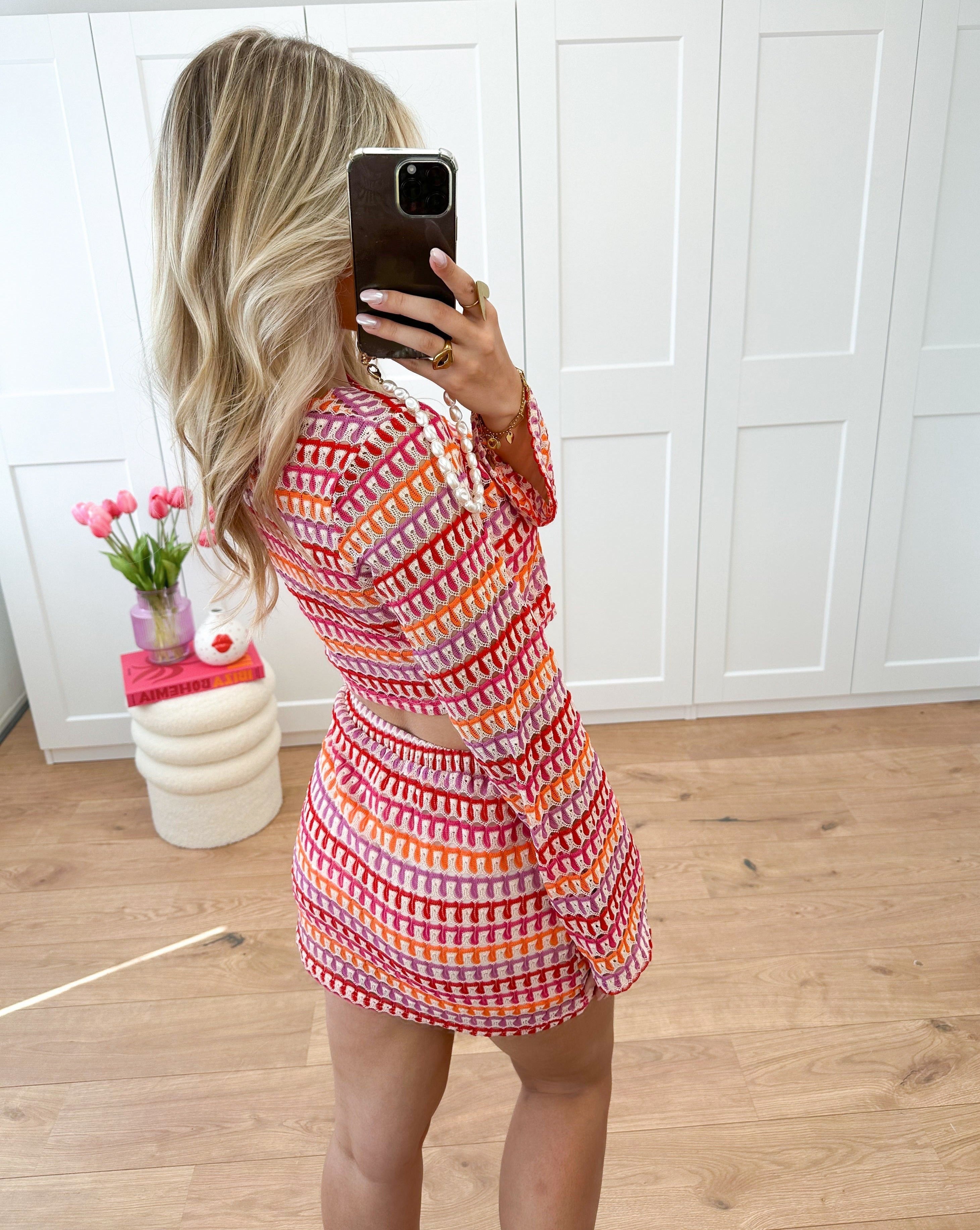 Soléava – Crochet zomerset met vrouwelijke pasvorm en stijlvolle flair