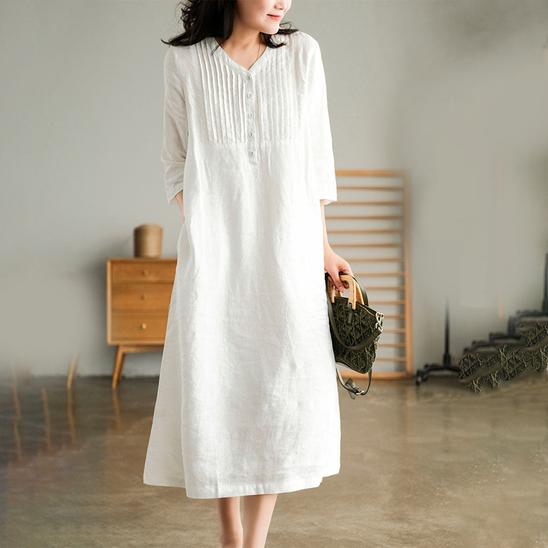 Olivara – Linnen jumpsuit met tijdloze elegantie en ultiem draagcomfort