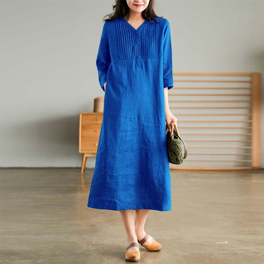 Olivara – Linnen jumpsuit met tijdloze elegantie en ultiem draagcomfort