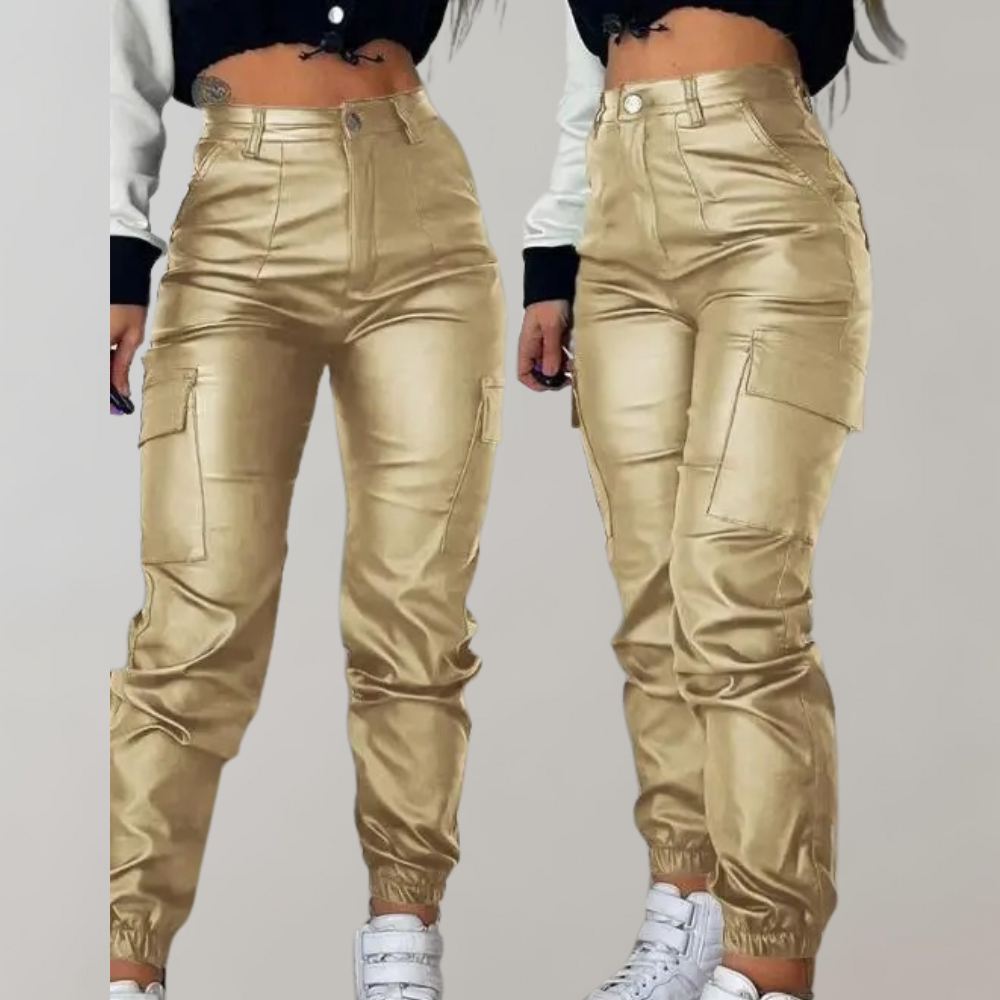 Neyora Cargo Broek voor Dames – Stijlvolle Functionaliteit met Comfort