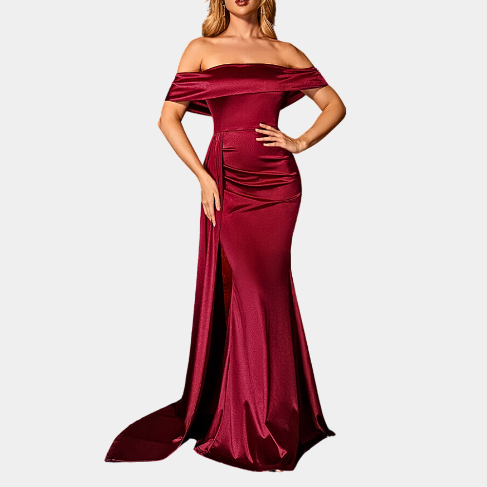 Aurelynn – Elegante lange zomerjurk voor dames met verfijnde pasvorm