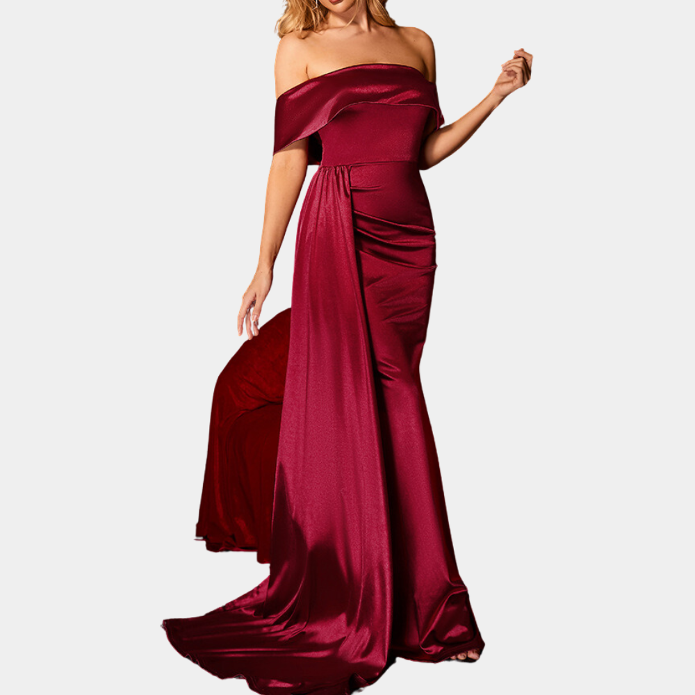 Aurelynn – Elegante lange zomerjurk voor dames met verfijnde pasvorm