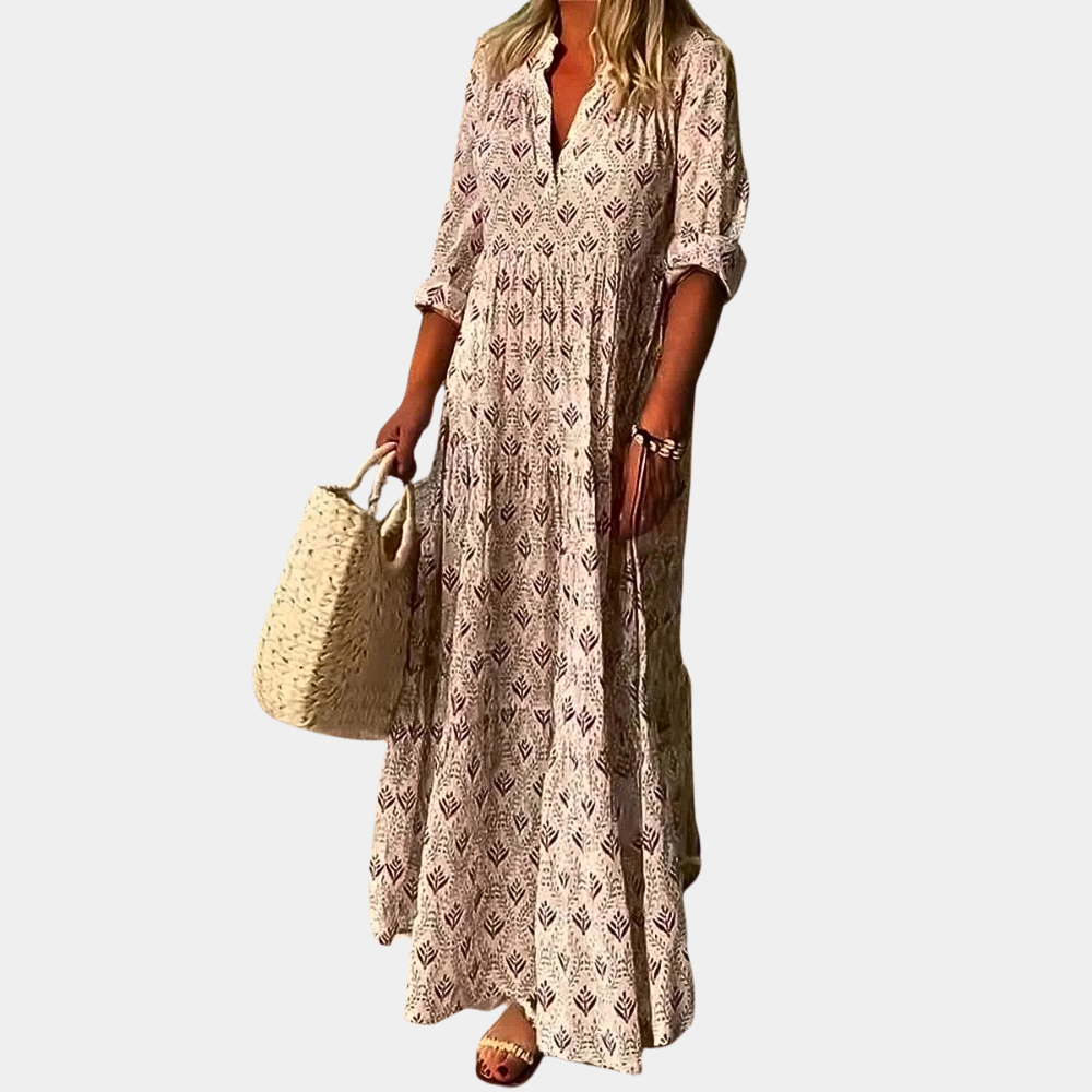 Mirellia – Casual damesjurk met elegante pasvorm en lichte stof