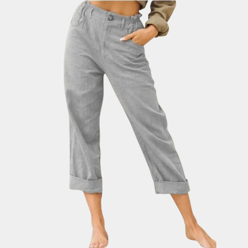 Alisienne – Casual damesbroek met moderne pasvorm en moeiteloze flair