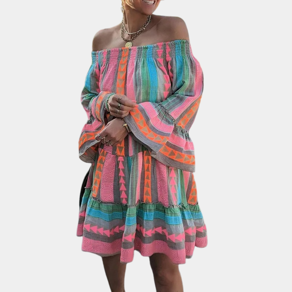 Solmarie – Elegante zomerse midi-jurk voor dames