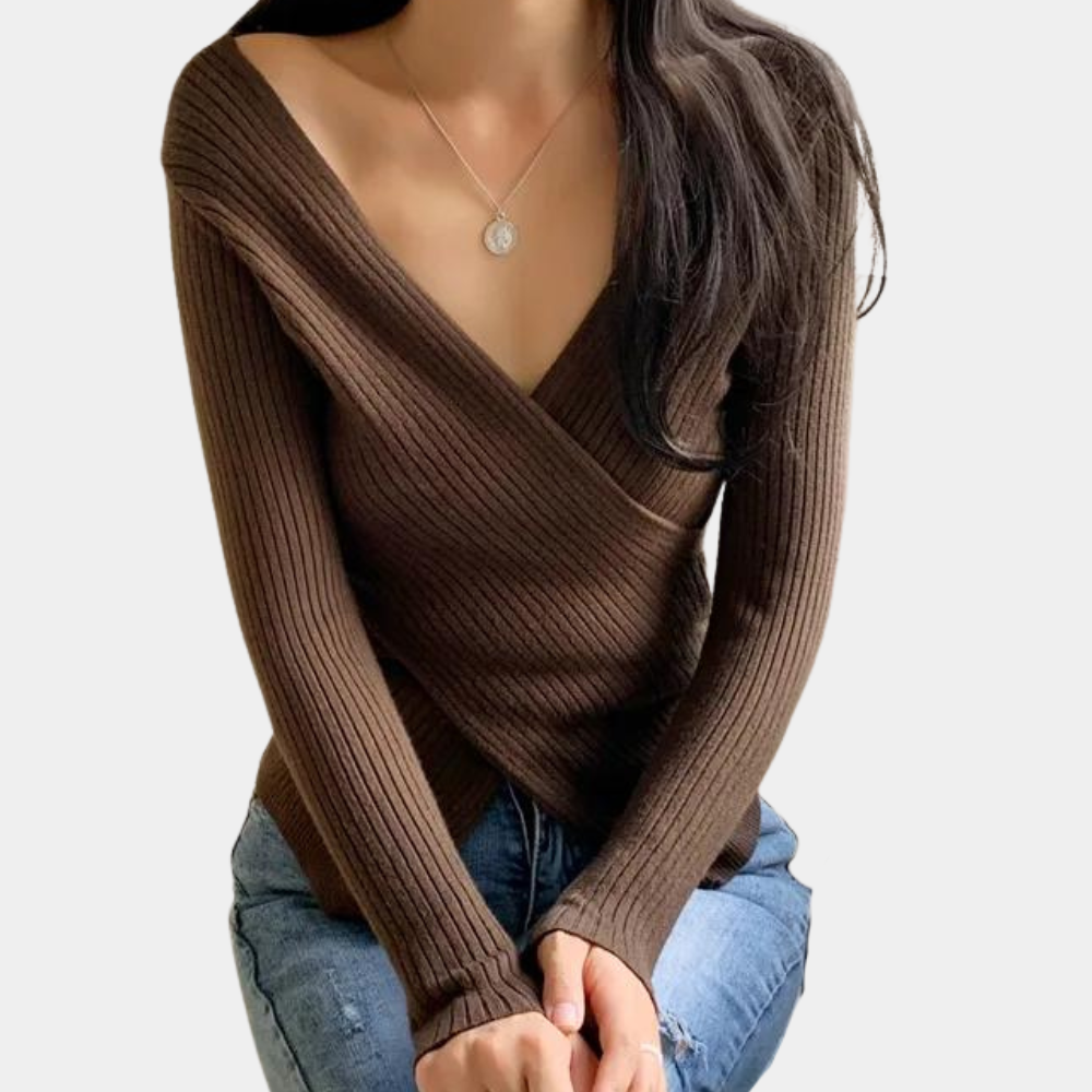 Elena Luxe Trui voor Dames – Tijdloze Elegantie en Comfort