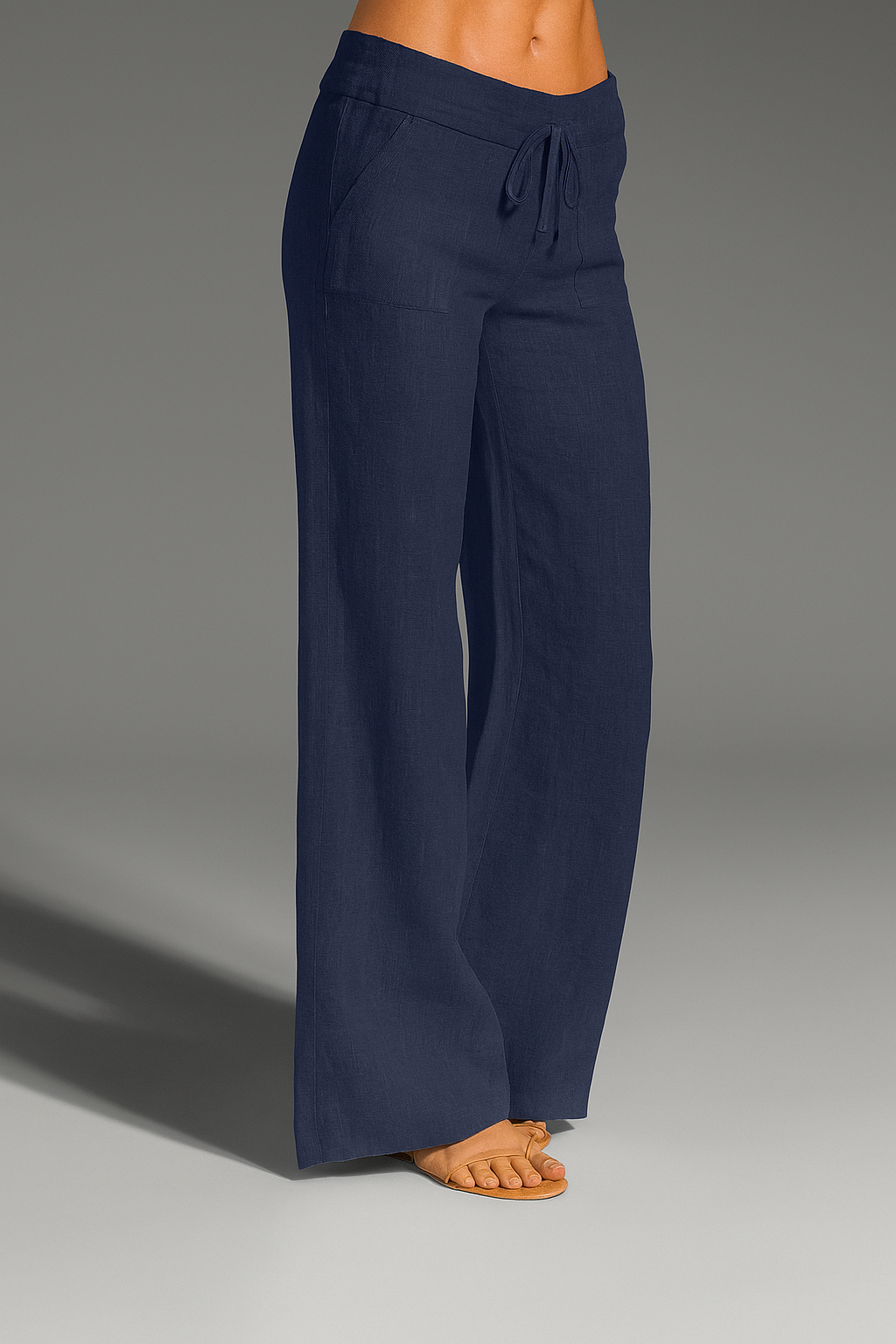 Luchtige dames zomerbroek met elastische taille – comfortabel en veelzijdig