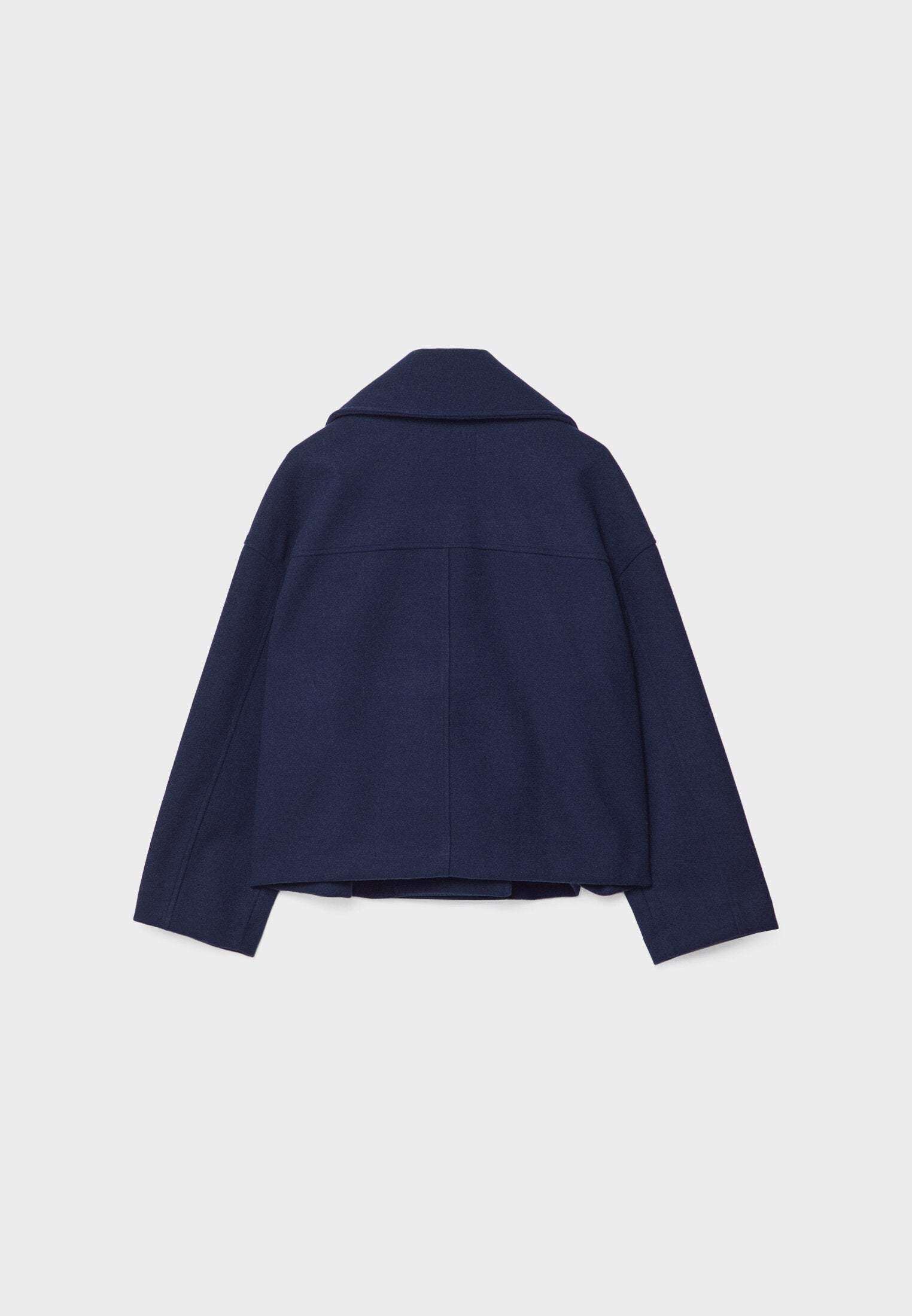 Isadora - Elegante Korte Jas met Dubbele Rij Knoopsluiting en Tijdloos Design