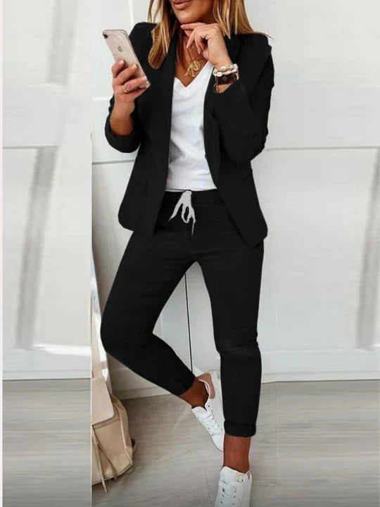 Bellatrix - Stijlvol Blazer en Broek Set voor Dames met Elegante Pasvorm