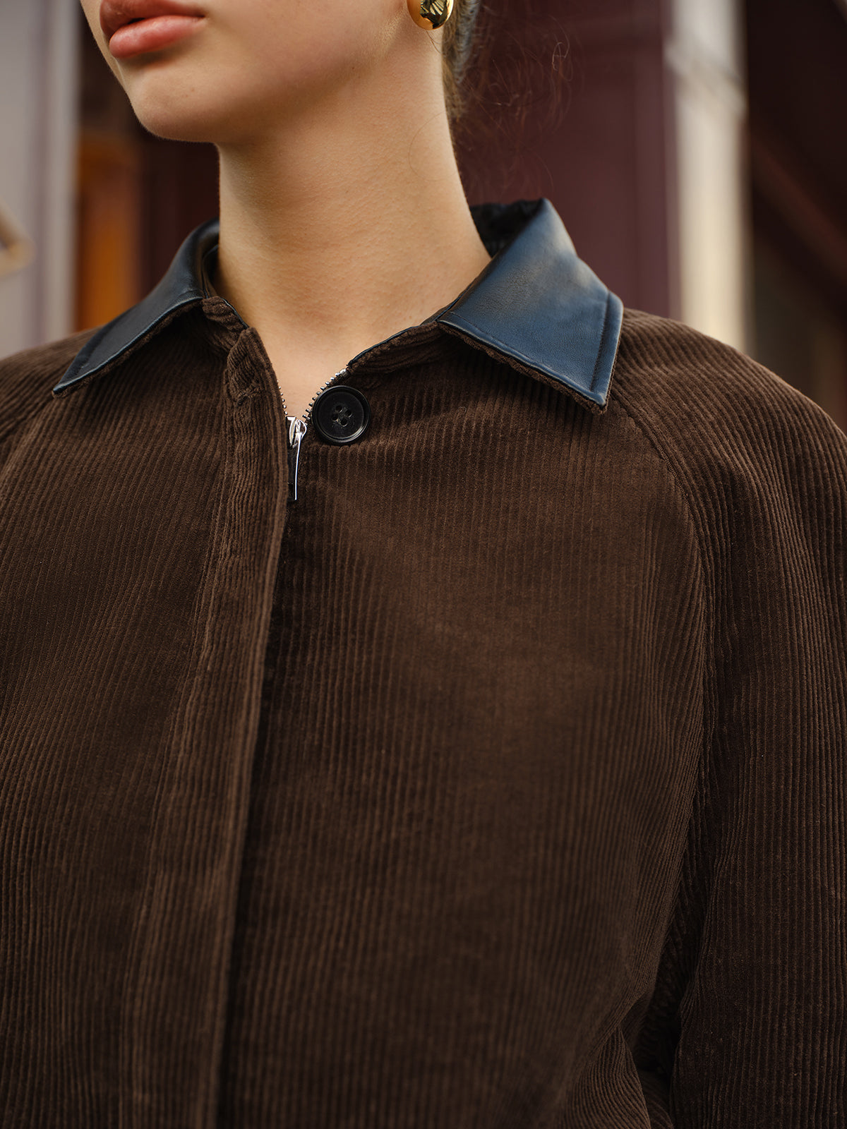 Elorie Corduroy Tussenjas – Waar Comfort en Stijl Samenkomen