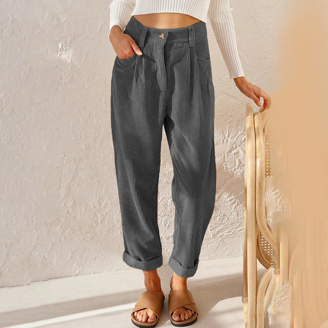 Dalmira – Elegante damesbroek met weerbestendig comfort en stijlvolle pasvorm