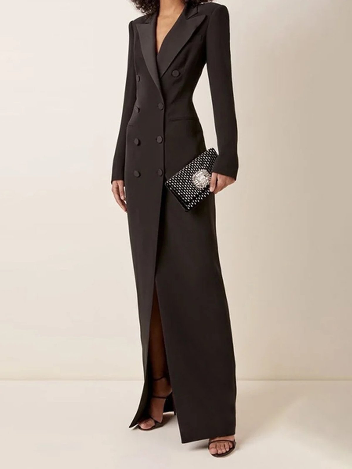 Isolde — Getailleerde Blazerjurk met Double-Breasted Silhouette | Elegant & Krachtig