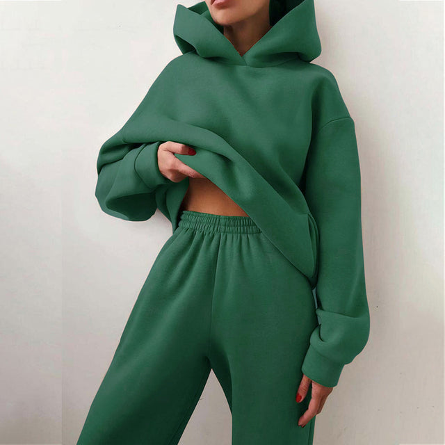 Orlina – Fleece Trainingsset met Zachte Voering en Elegante Pasvorm