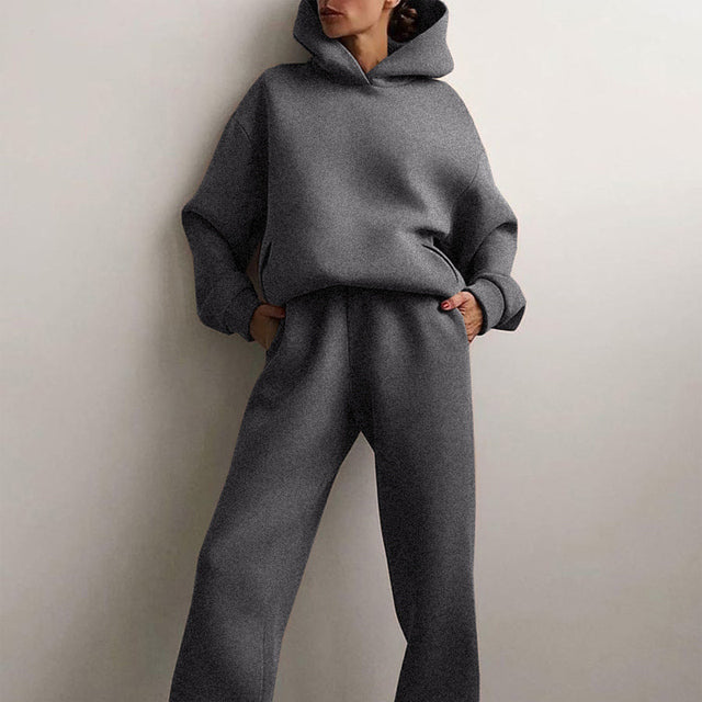 Orlina – Fleece Trainingsset met Zachte Voering en Elegante Pasvorm