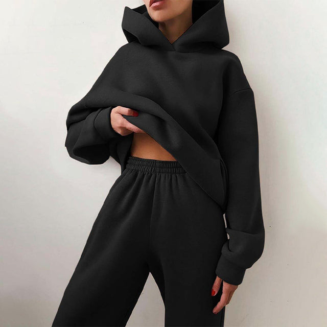 Orlina – Fleece Trainingsset met Zachte Voering en Elegante Pasvorm