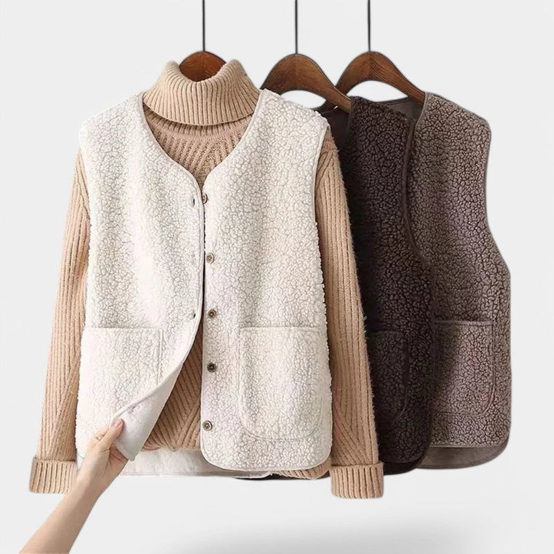 Noeline – Elegante jurk met kralen en lange mouwen voor dames