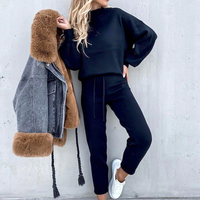 Luna - Elegant en Comfortabel 2-Delig Trainingspak voor Dames in Stijlvol Design