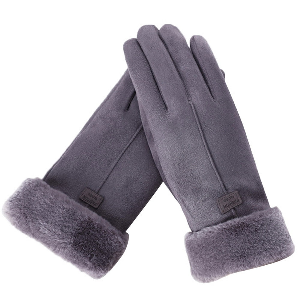 Evelisse – Warme dameshandschoenen met fleecevoering en touchscreenfunctie