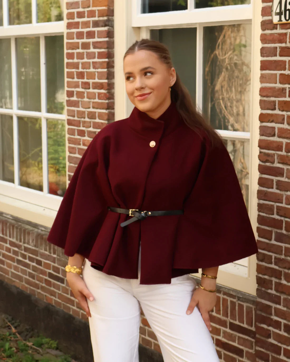 Zeravine – Wollen damesjas met luxe uitstraling en flatterend silhouet