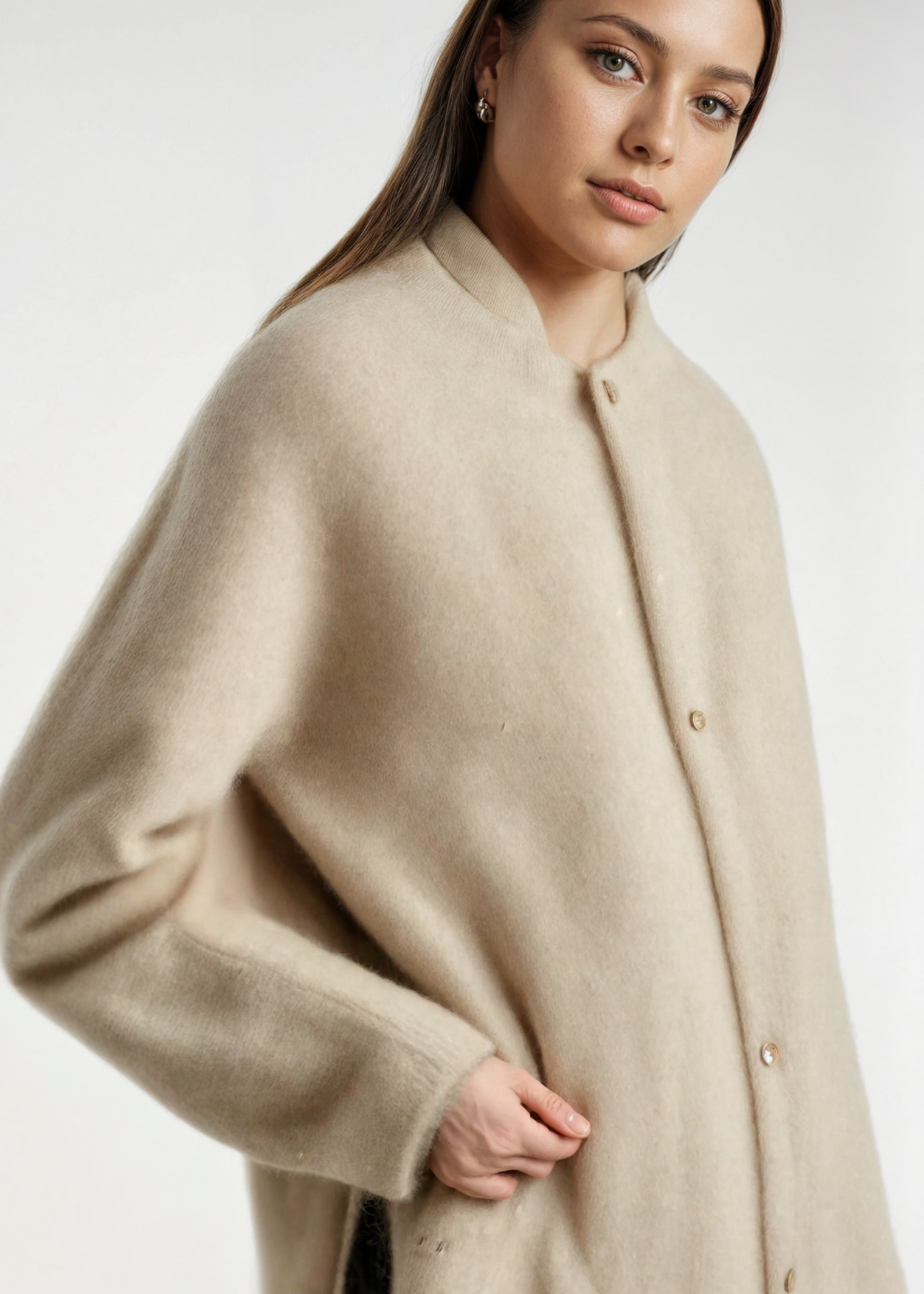 Alira Soft Open Cardigan – Tijdloze Warmte met een Vleugje Elegantie