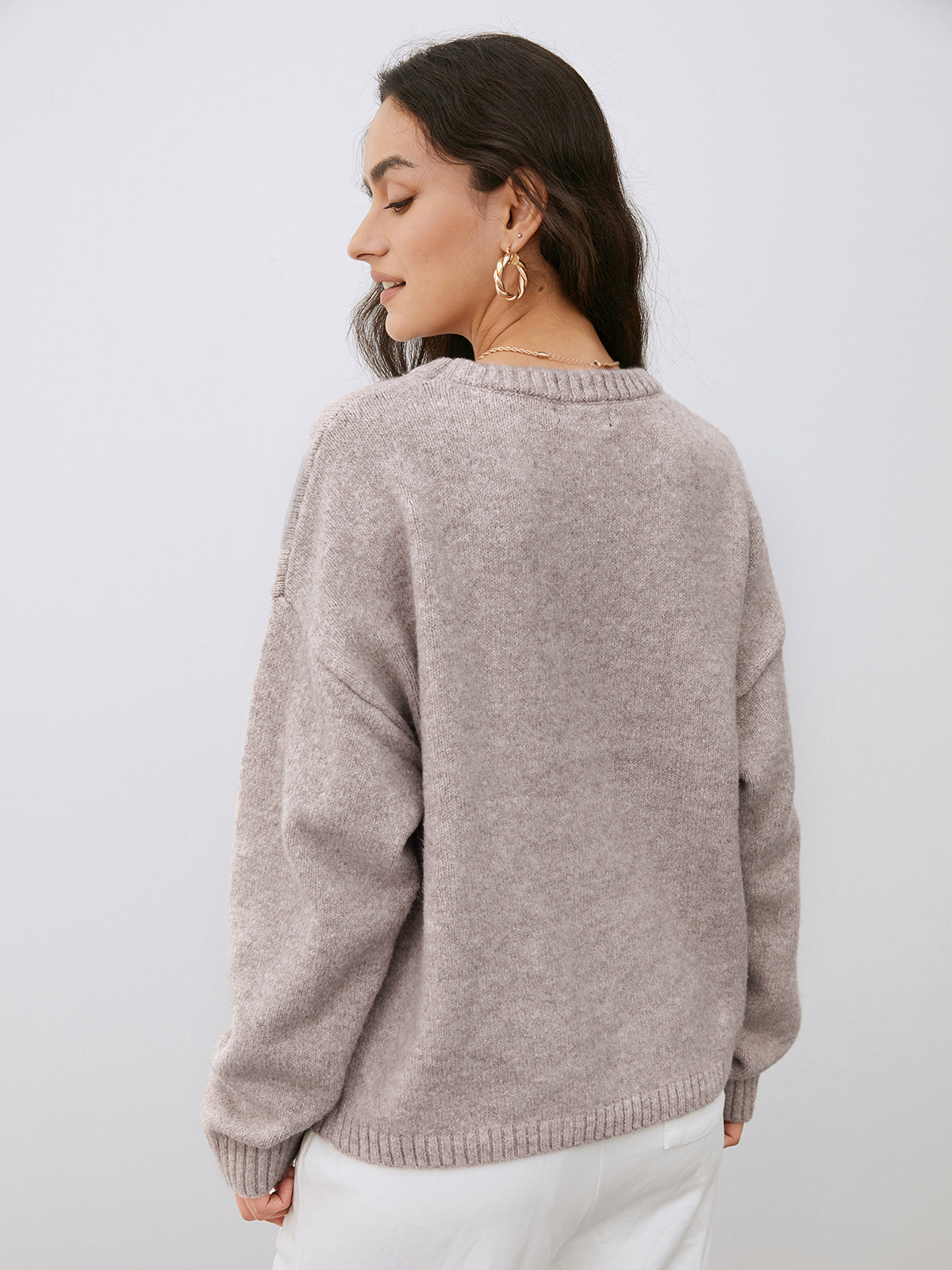 Eveline – Zachte Wolmix Pullover met Tijdloze Elegantie en Comfortabele Pasvorm