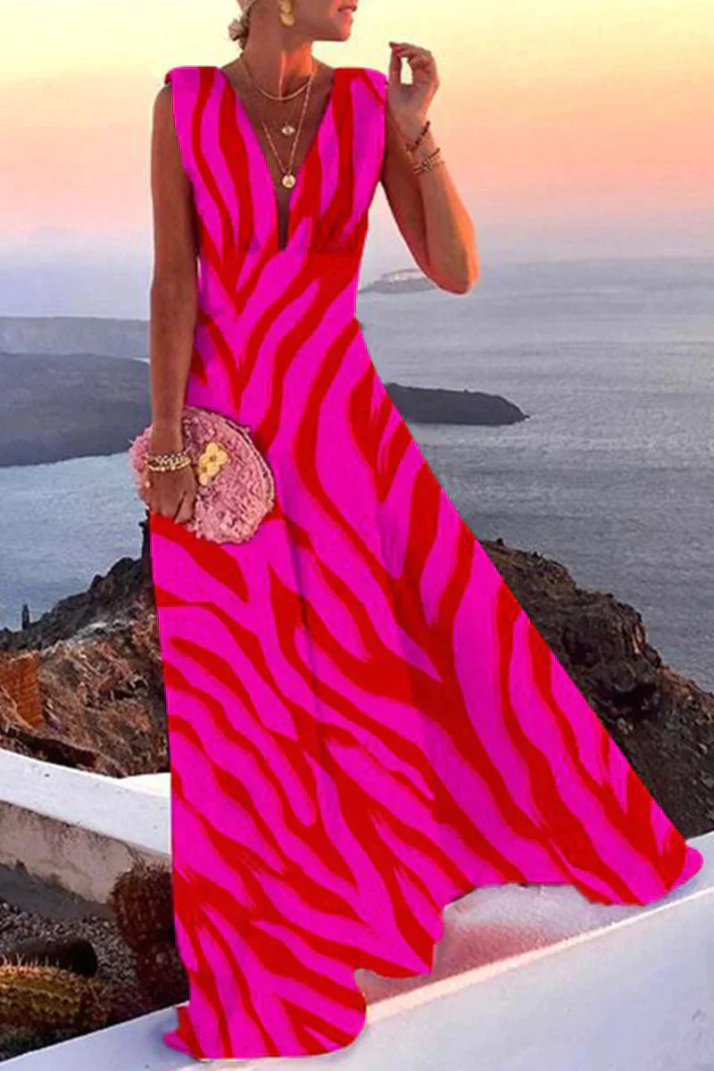 Alisorelle – Zomerse damesjurk met speelse prints en vrouwelijke flair