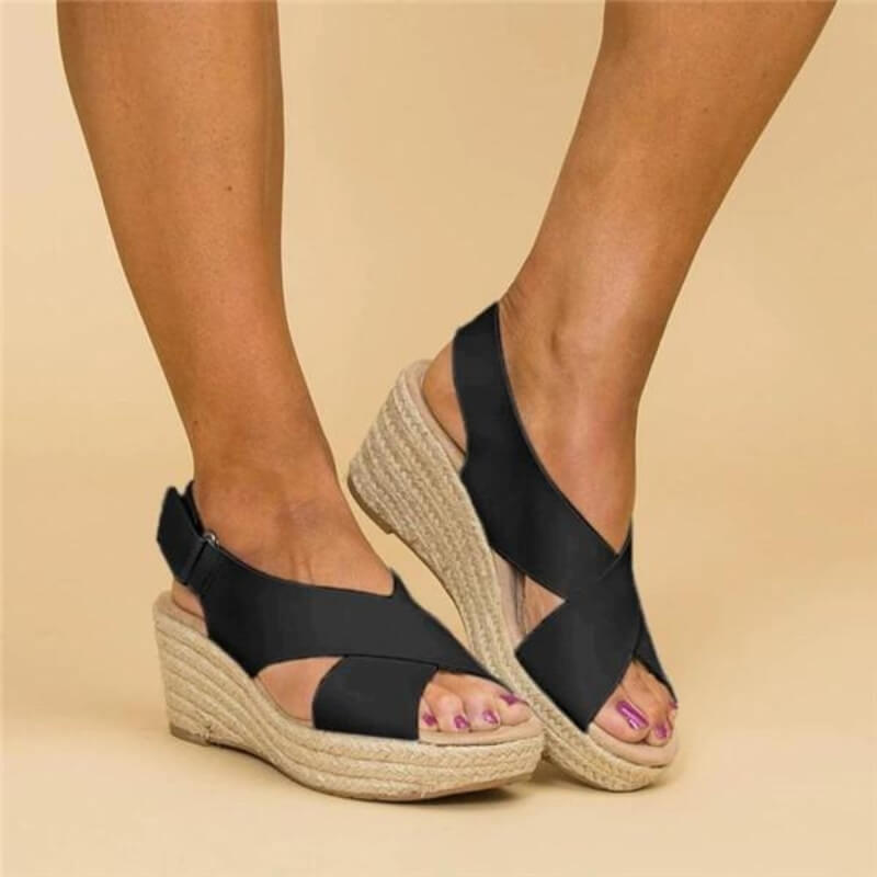 Elegante dames sandalen met comfortabele zomerse pasvorm