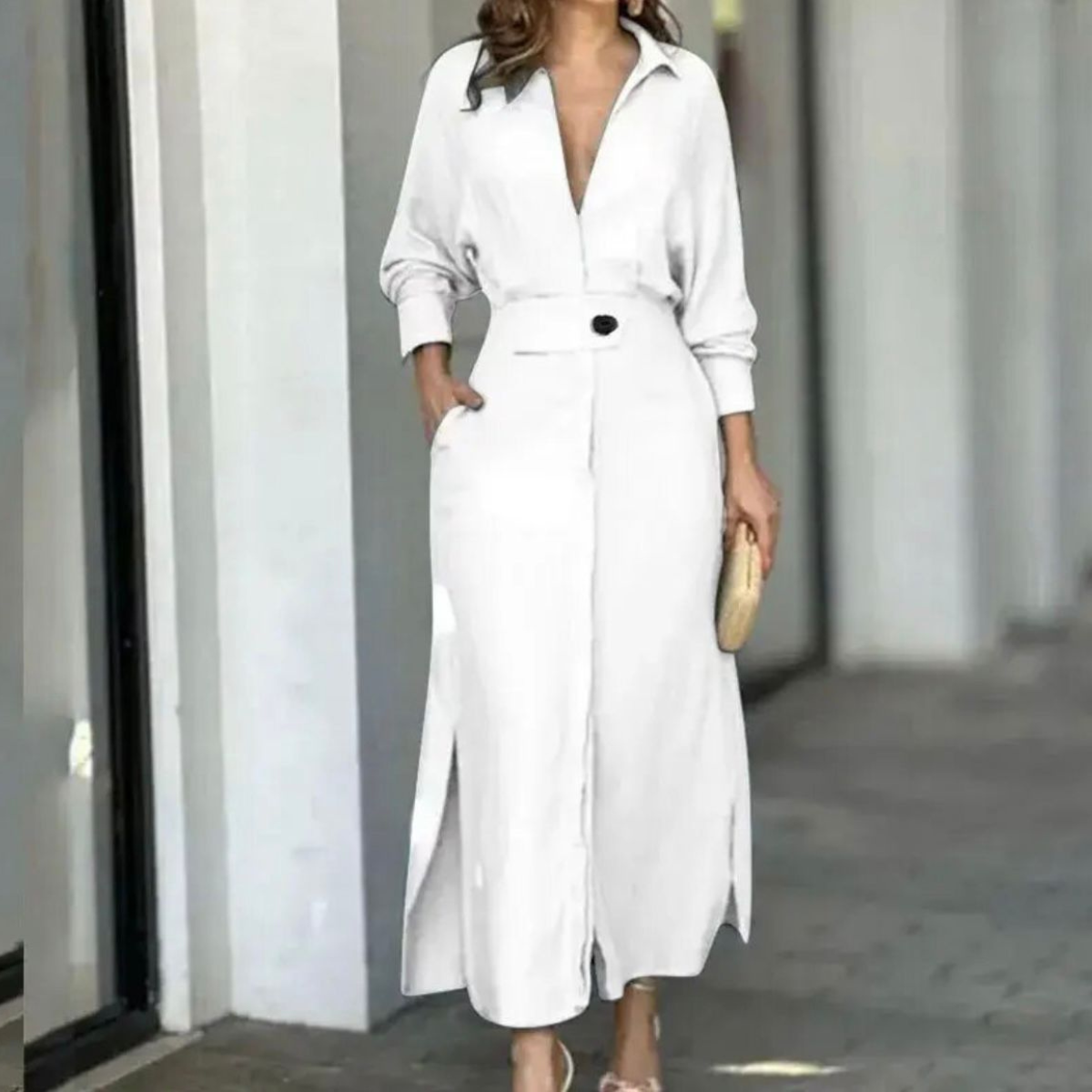 Amélie Maxi Dress – Eenvoud, Elegant en Onweerstaanbaar Stijlvol