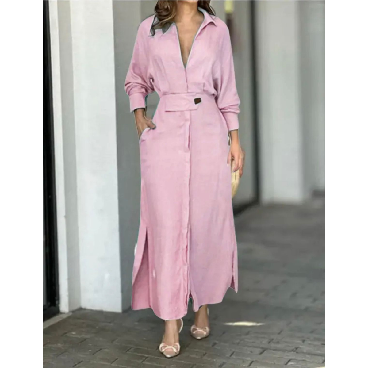 Amélie Maxi Dress – Eenvoud, Elegant en Onweerstaanbaar Stijlvol