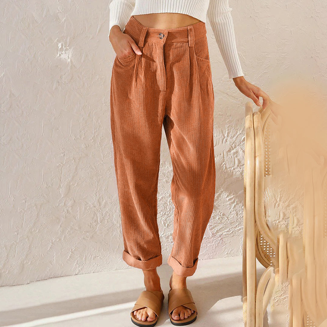Dalmira – Elegante damesbroek met weerbestendig comfort en stijlvolle pasvorm