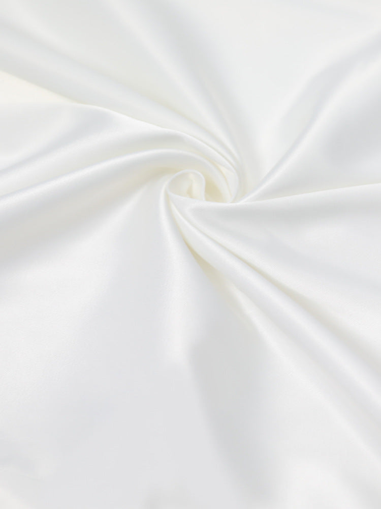 Elegante strapless midi jurk met pareldetails voor dames