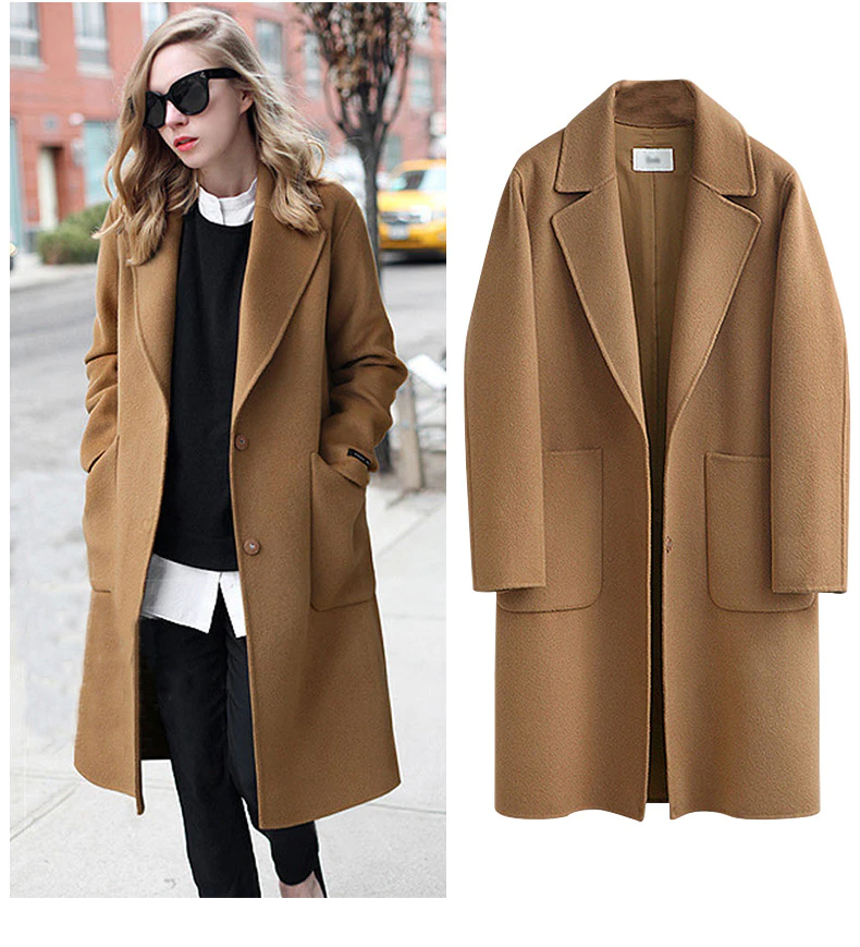 Zephyra Oversized Trenchcoat voor Dames – Tijdloze Warmte & Elegantie