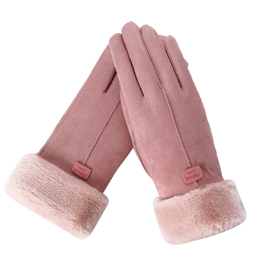 Evelisse – Warme dameshandschoenen met fleecevoering en touchscreenfunctie